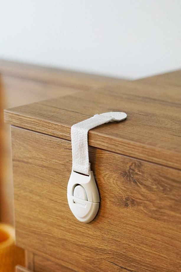 10 Adet Bebek Çocuk Güvenlik Dolap Ve Çekmece Kilidi Çok Amaçlı Çocuk Kilit Süper Üstün Yapışma - 8