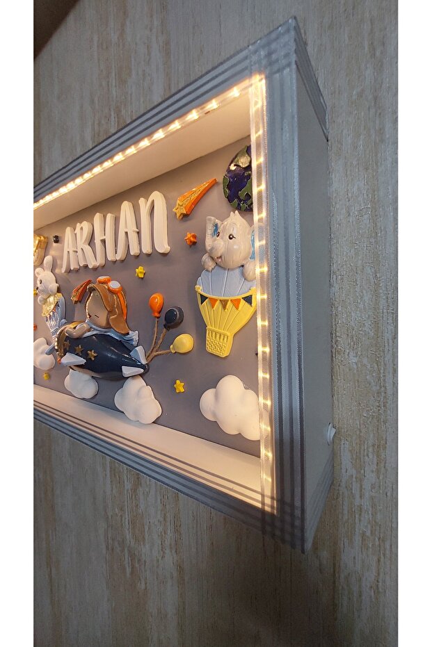 Bebek Işıklı Kapı Süsü - 5