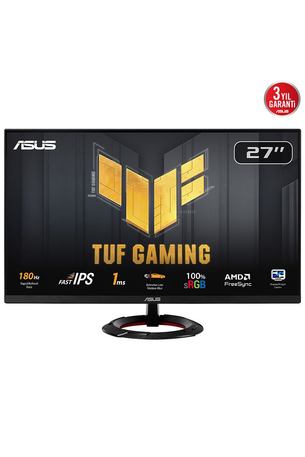 TUF Gaming VG279Q3R 27" 180Hz 1ms HDMI DP ELMB SYNC AdaptiveSync FHD Fast IPS Gaming Monitör - 2