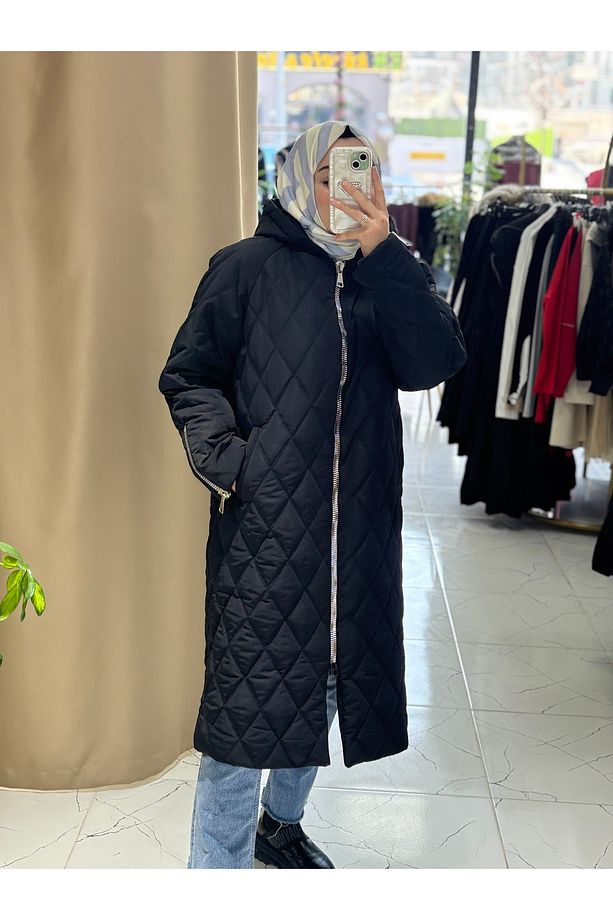 Kapitone şişme mont - 2