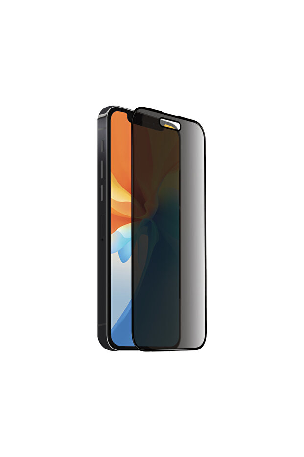 Screen Protector Ceramic for iPhone 14 Pro - Privacy Black - 1