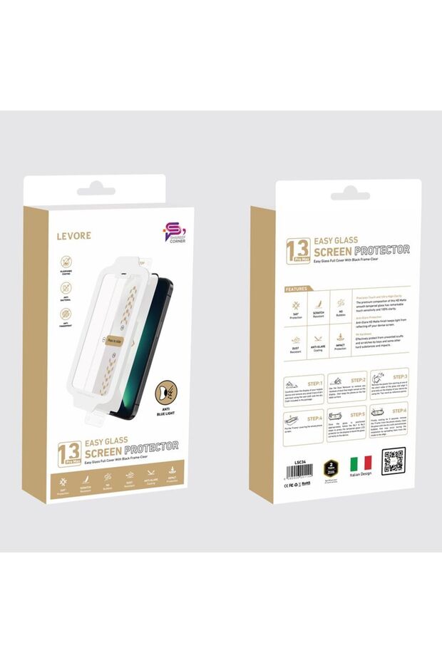 Screen Protector for iPhone 13 Pro Max - Clear - 2