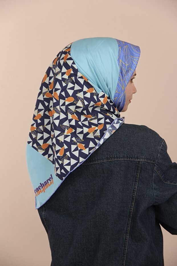 924 Cacharel Polyester Twill Eşarp 7764314 - 2