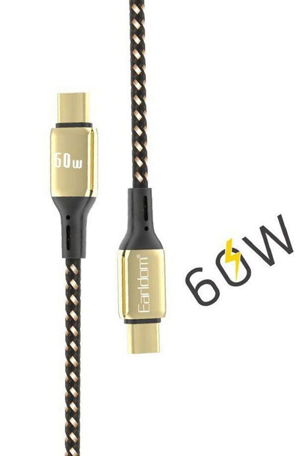 Redmi Note 8 9 9T 10 10s 11 12 13 Pro Şarj Kablosu Type-C 60W 3 Metre Uzun Hızlı Azn-C141C - 3