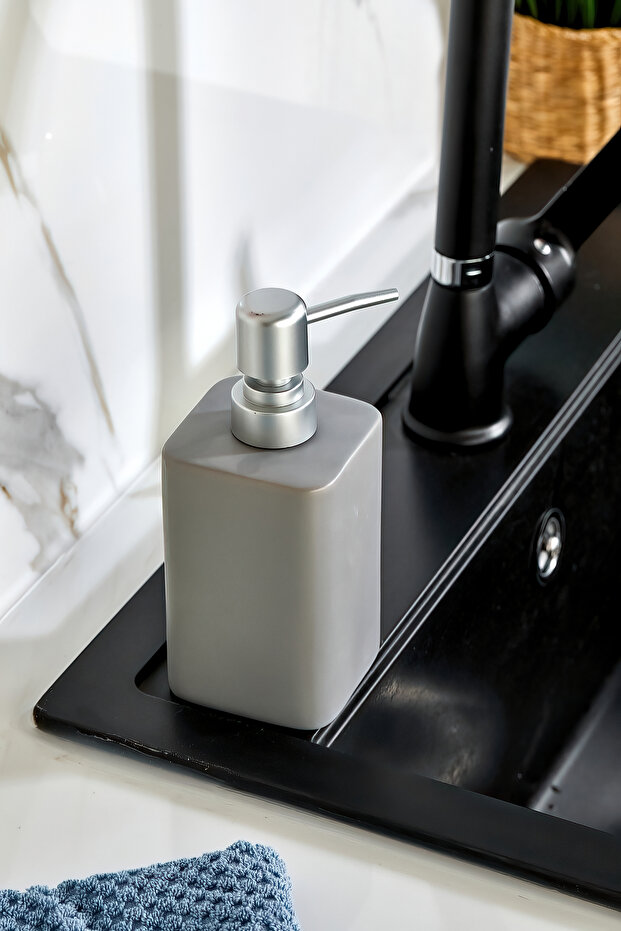 Stonware Kare Sıvı Sabunluk - 2