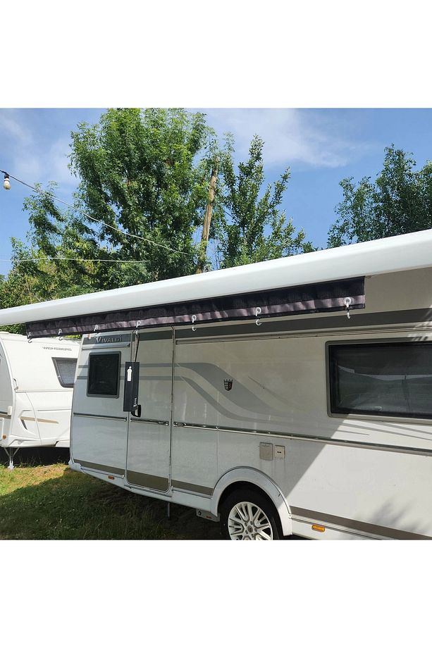 150cm Fitilli Karavan Tentesi Önü Çamaşır Askısı - 1