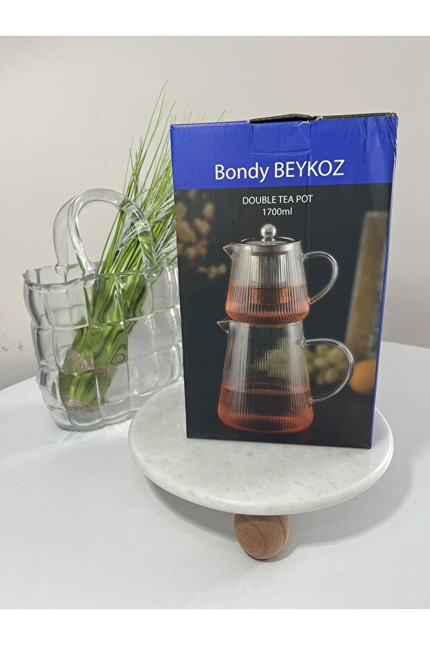 SÜZGEÇLİ CAM ÇAYDANLIK - 3