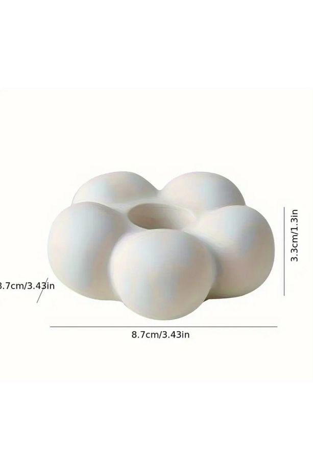 Bubble Mumluk Takımı (2 adet) / Şamdan Mumluk Seti - 2