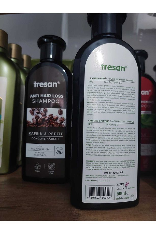 Kafein Peptit Dökülme Karşıtı Şampuan 300 ml ( 1 Adet ) - 4