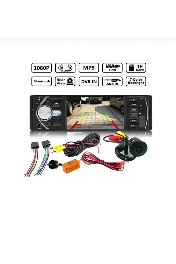 CTC-4070 Araba Oto Teyp Görüntülü 4,1'Uyumlu ' Ekranlı Bluetooth-usb-sd Rgb 7 Farklı Tuş Rengi - 5