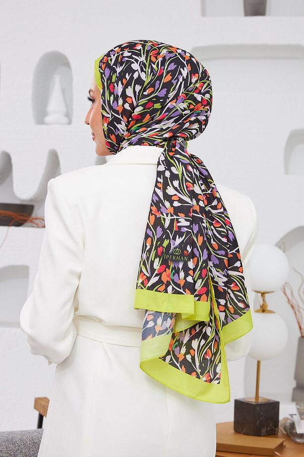 Nature Cosy Line Soft Şal Limon Sarı 3035-08 - 4