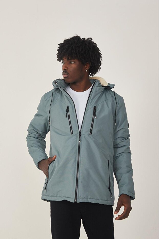 Kışlık İçi Kürklü Mont - 1