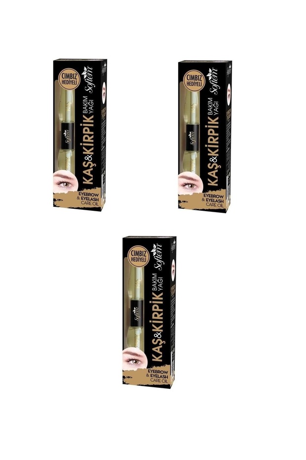 Kaş & Kirpik Bakım Yağı 20 Ml 3 ADET - 1