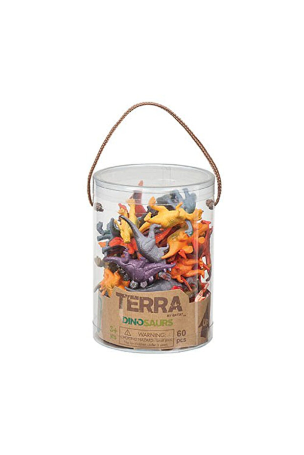 Terra Tub of Dinosaur Figures 60pcs