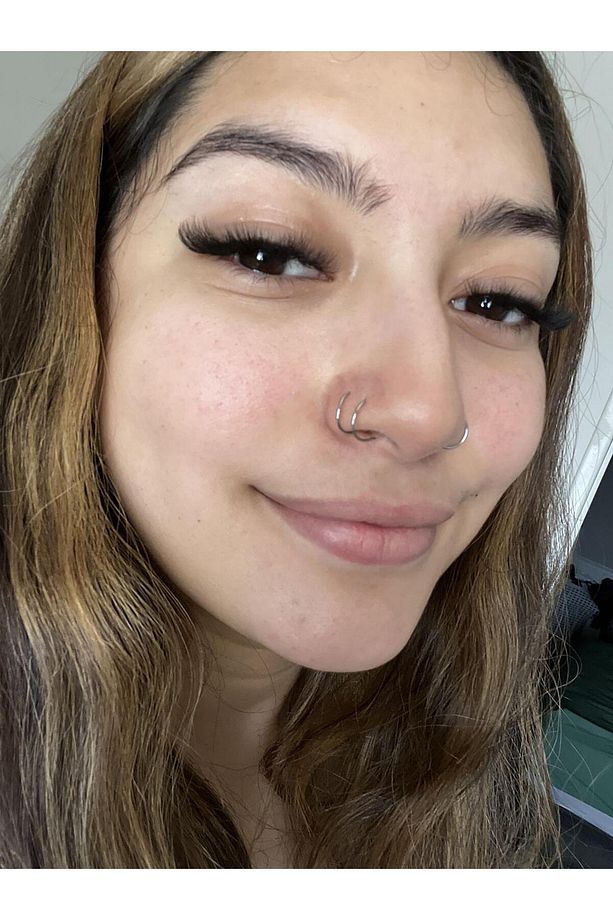 Cerrahi Çelik Tek Delikte Çoklu Çift Görünümlü Spiral Halka Hızma Piercingi (1 Adet) - 3