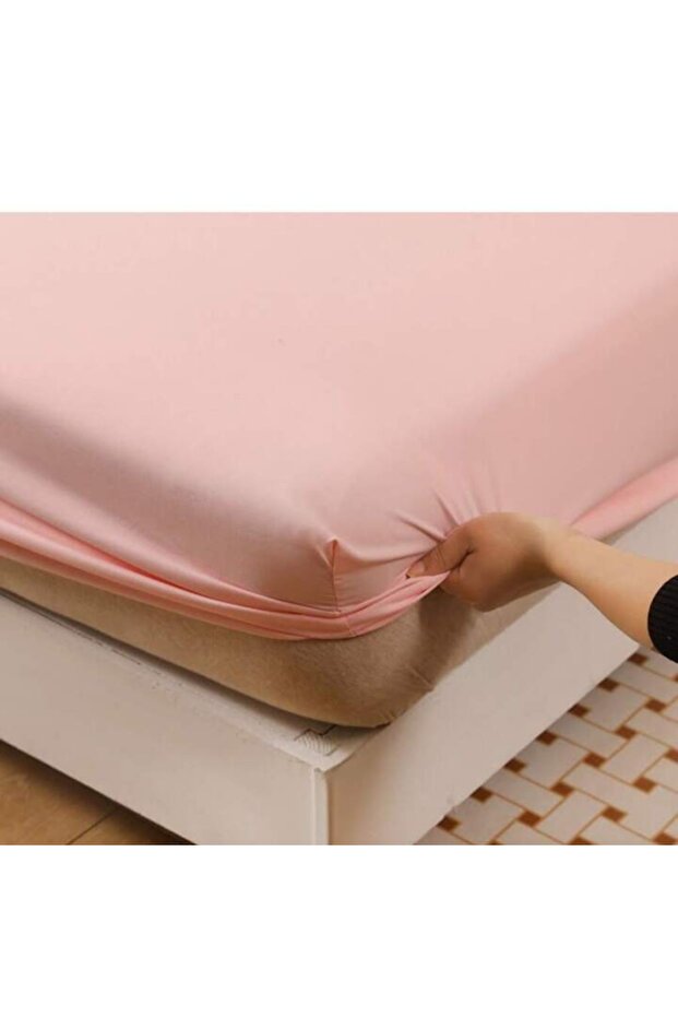 طقم ملاءات مطاطية من القطن Ranforce مع غطاء وسادة - 3