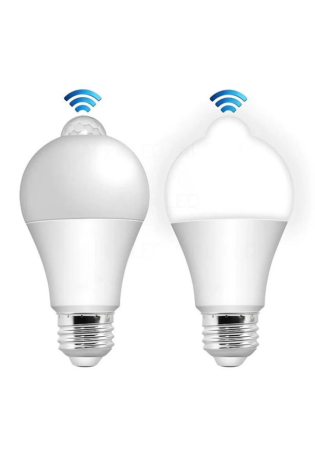 Hareket Sensörlü Led Ampul Lamba 12 W Beyaz E27 - 3