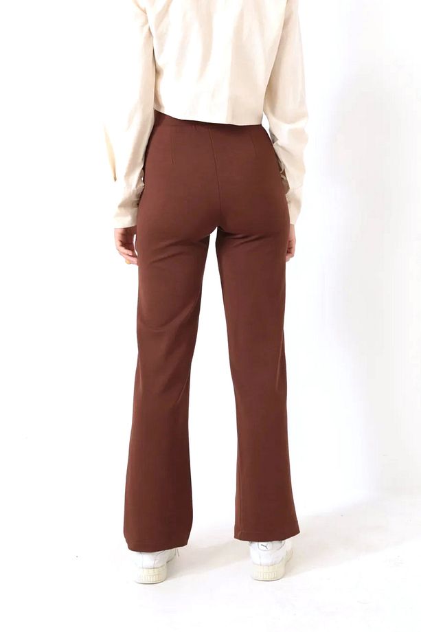 Gi&di’s Collection Gd0031 Krep Kumaş Düğmeli Pantolon - 7