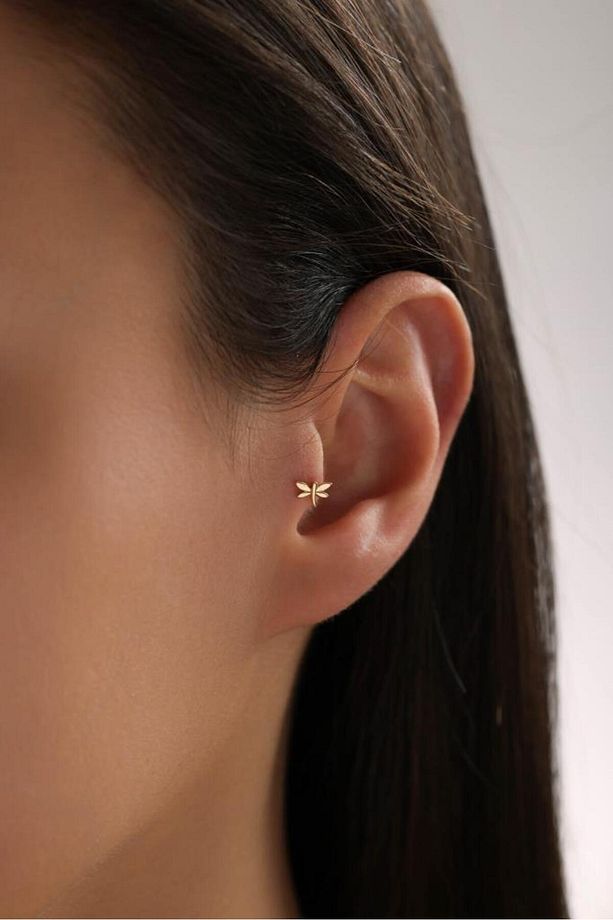 Altın Yusufcuk Piercing - 1