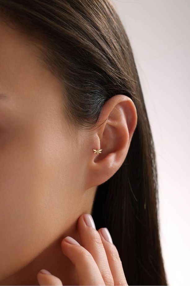 Altın Yusufcuk Piercing - 2