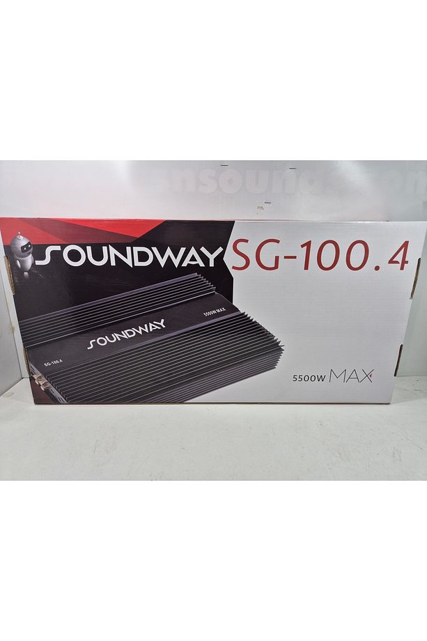 Amfi – 4 X 100 Rms Ses Ve Bass Amfisi – Sg-100.4 Ab Class Oto Anfi - 4