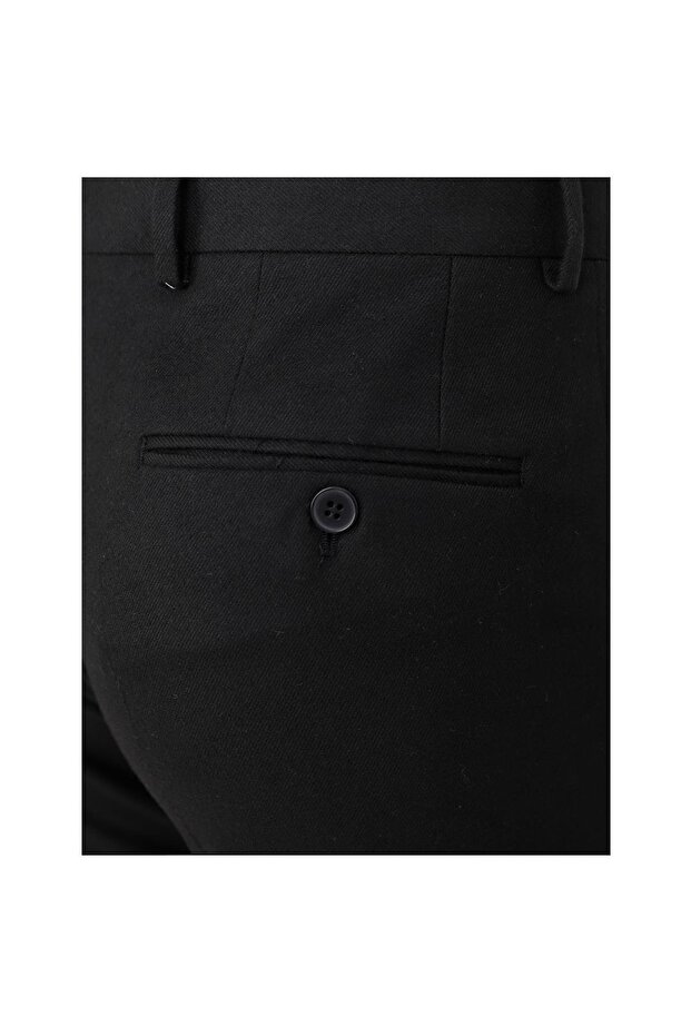 SİYAH Flanel Pantolon - 7