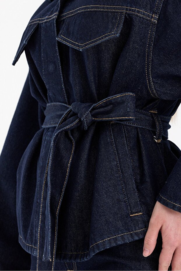 Denim Ceket - 4