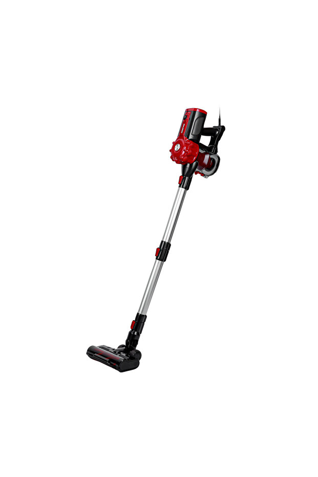 Stick and Handheld Vacuum Cleaner- GVC19037/ 2 Years Warranty, Black and Red