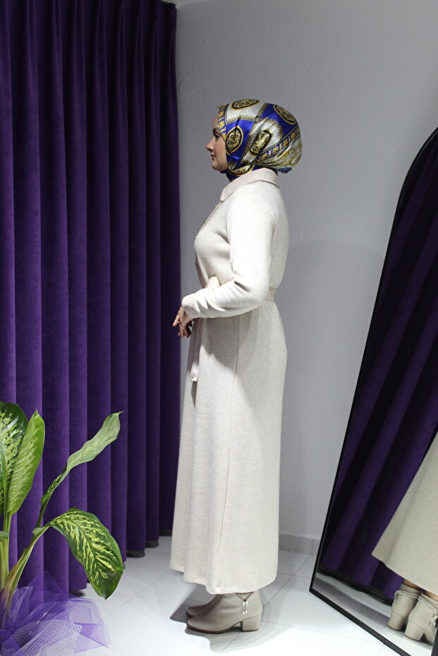 LEVİDOR TRİKO ELBİSE - 5