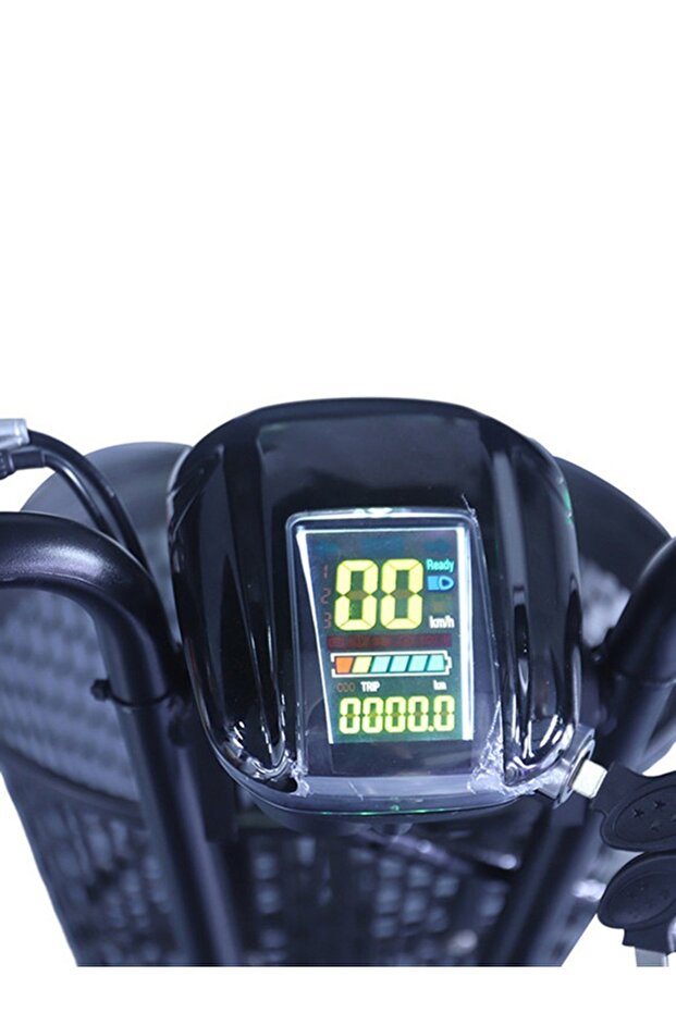 E127 Black Electric Scooter - 5