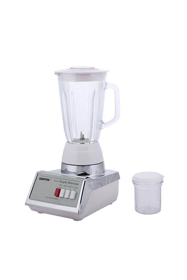 450W Stainless Steel Blender - 2 Speed Control, Overheat Protection, 1.4L Plastic jar - 4