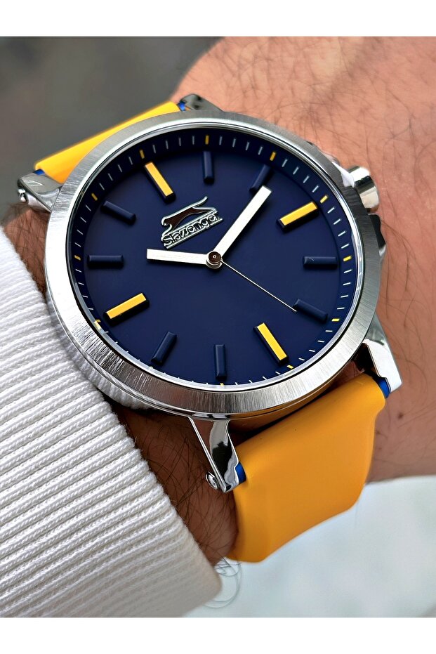 Original 5 Atm Waterproof Silicone Band Men's Wrist Watch 2220