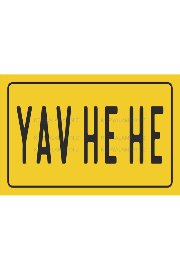 Yav He He Funny Sayings Graffiti Painting Retro Wood Poster