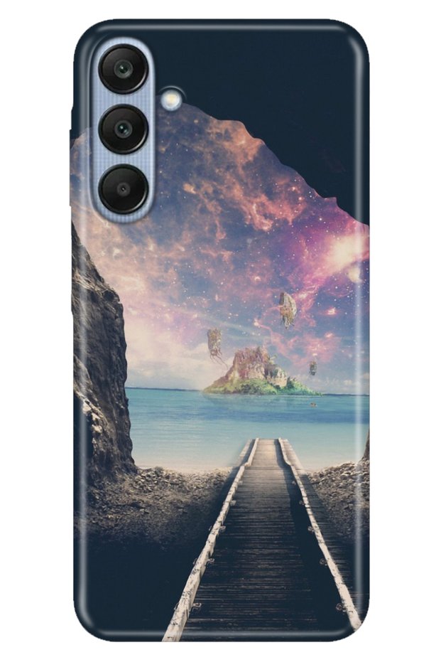Case for Samsung Galaxy A26 Patterned Tpu Silicone Printed Train Track