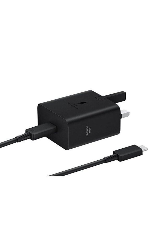 محول طاقة PD بقوة 45 وات (مع كابل USB-C إلى USB-C بقوة 5 أمبير) - EP-T4511XBEGGB