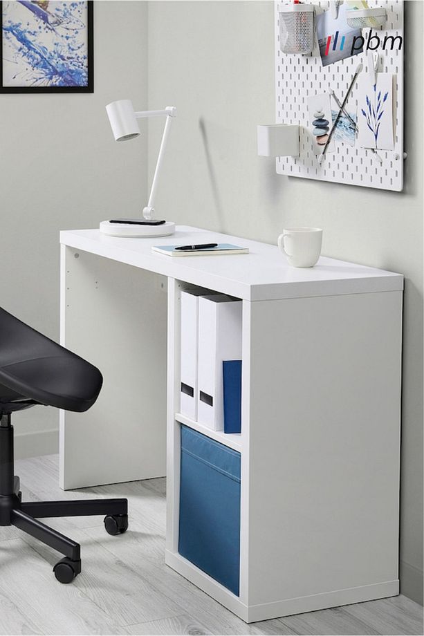 Çalışma Masası Minimalist Fonksiyonel Küçük ve İşlevli Masa - 4