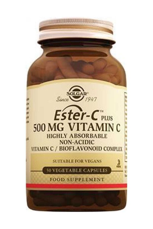 Ester-c Plus 500 Mg 50 Bitkisel Kapsül - 1