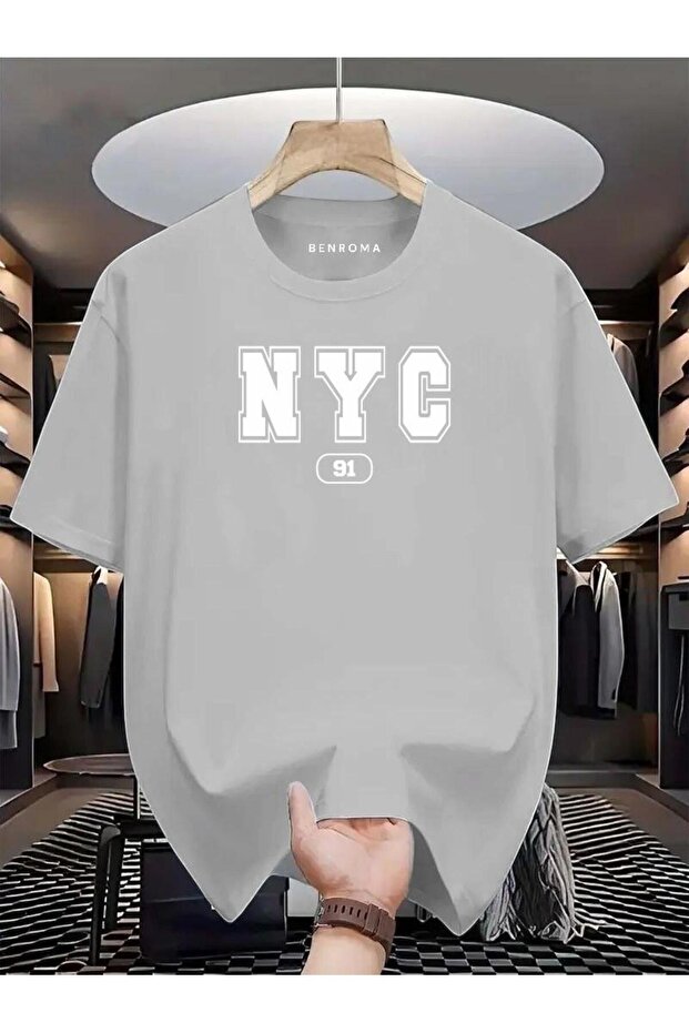 تي شيرت مطبوع من نيويورك - 1