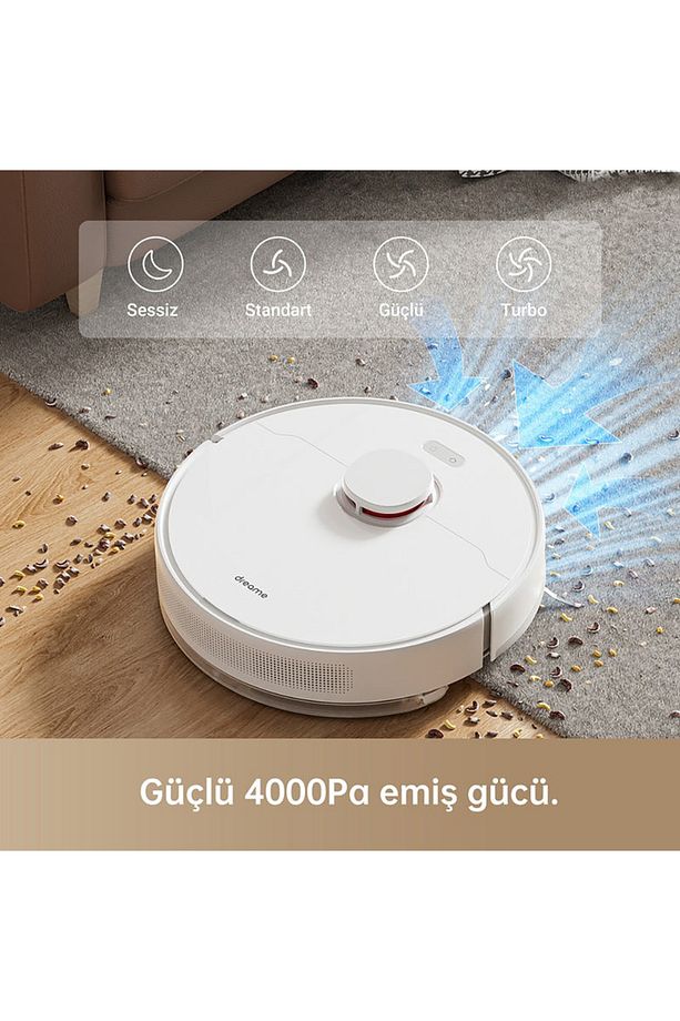D10 Plus Gen 2 Çöp İstasyonlu Akıllı Robot Süpürge - 3