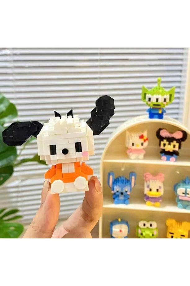 Bricks Kawaii Blok Yapı Taşı Yapboz Figür Hediyelik (RASTGELE 1 MODEL GÖNDERİLİR) - 5