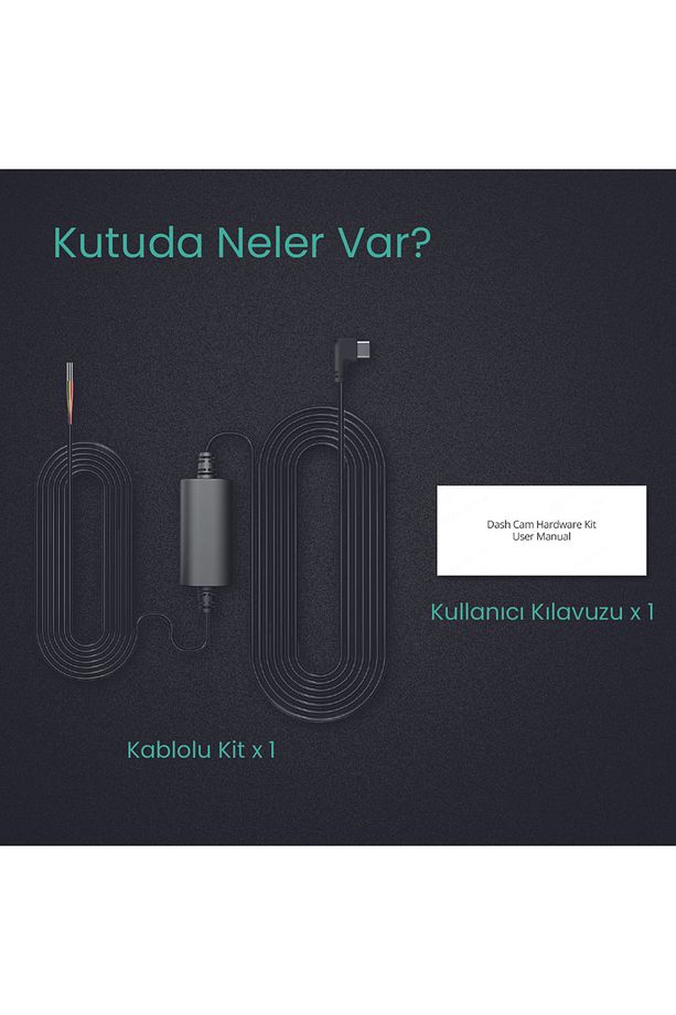 Botslab Gen1 (TYPE-C) Park Modu Akü Bağlantı Kablo Kiti / Hardwire Kit - 7