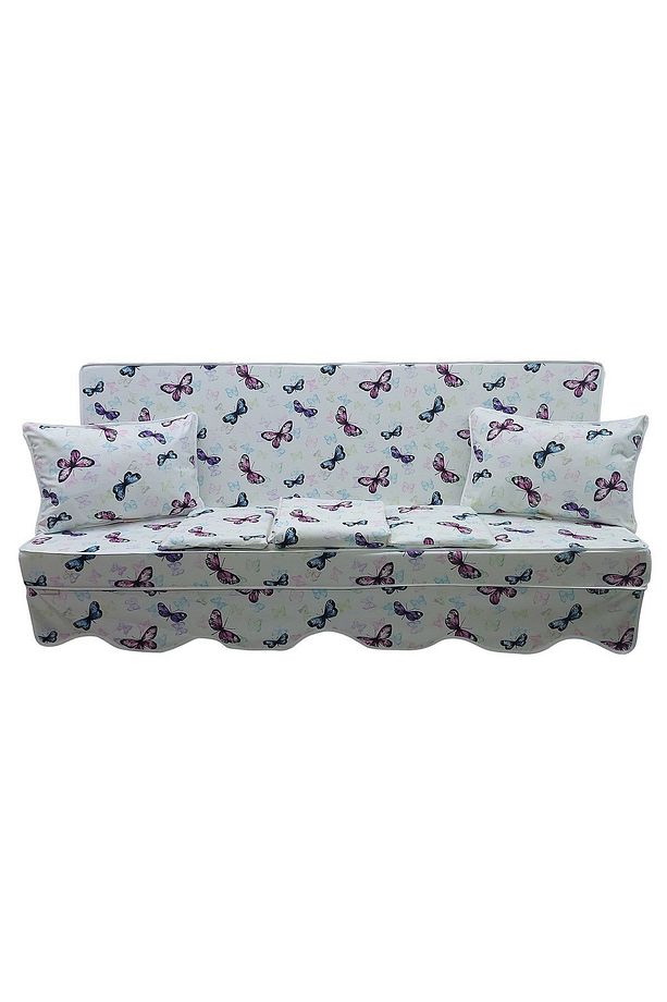 Mirzade Elit Salıncak Minderi Su Itici Kumaş Gri Sünger Fermuarlı Set-prm 081061 V 9 - 1