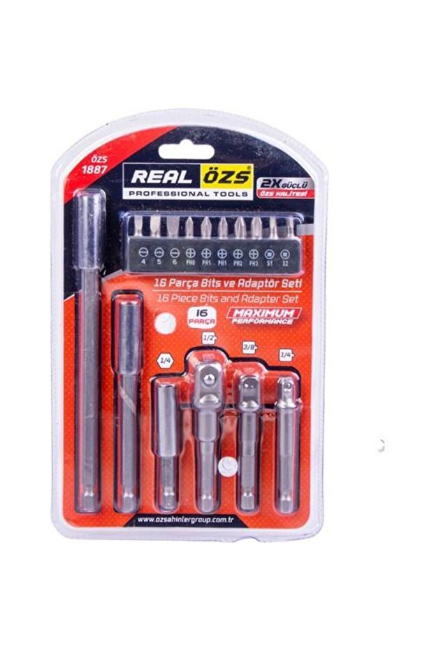 Bits Ve Adaptör Seti 16 Parça-1887 - 1