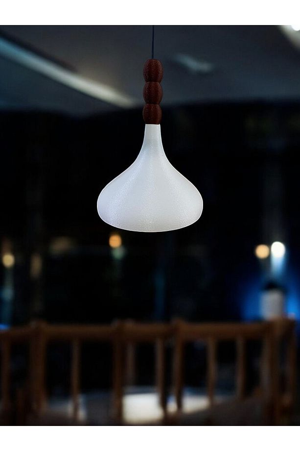 Modern Boho Sarkıt Avize Vegan Üretim Salon Oturma Odası Mutfak Genç Odası E27 - 5