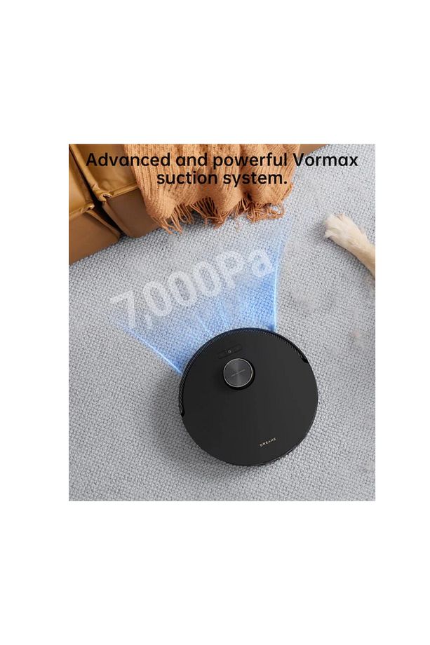 Güçlü Vormax Emiş Sistemi Ultra Mop Robot Süpürge Siyah - 2