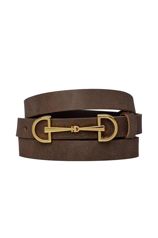 %100 Hakiki Yumuşak Nubuk Deri, 2 cm Nubuk Kahve Kadın Kemeri; Elbise, Pantolon Kemeri D&Dgold - 3