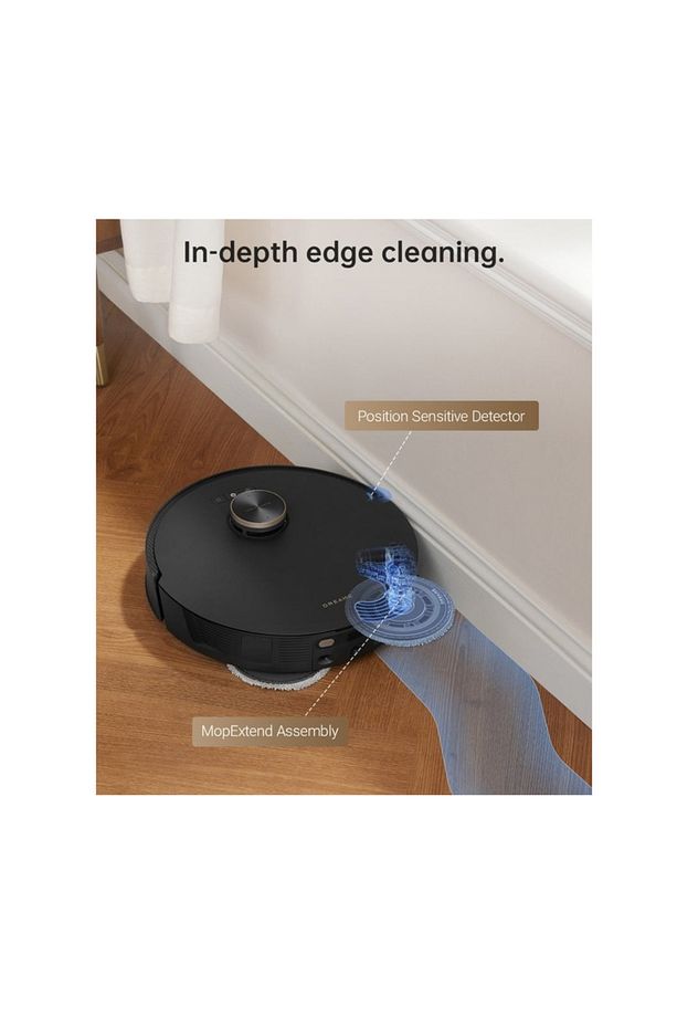 Güçlü Vormax Emiş Sistemi Ultra Mop Robot Süpürge Siyah - 3