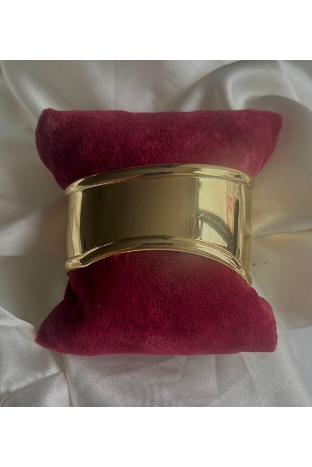 Tiffany Model Kalın Kelepçe Bilezik - 3