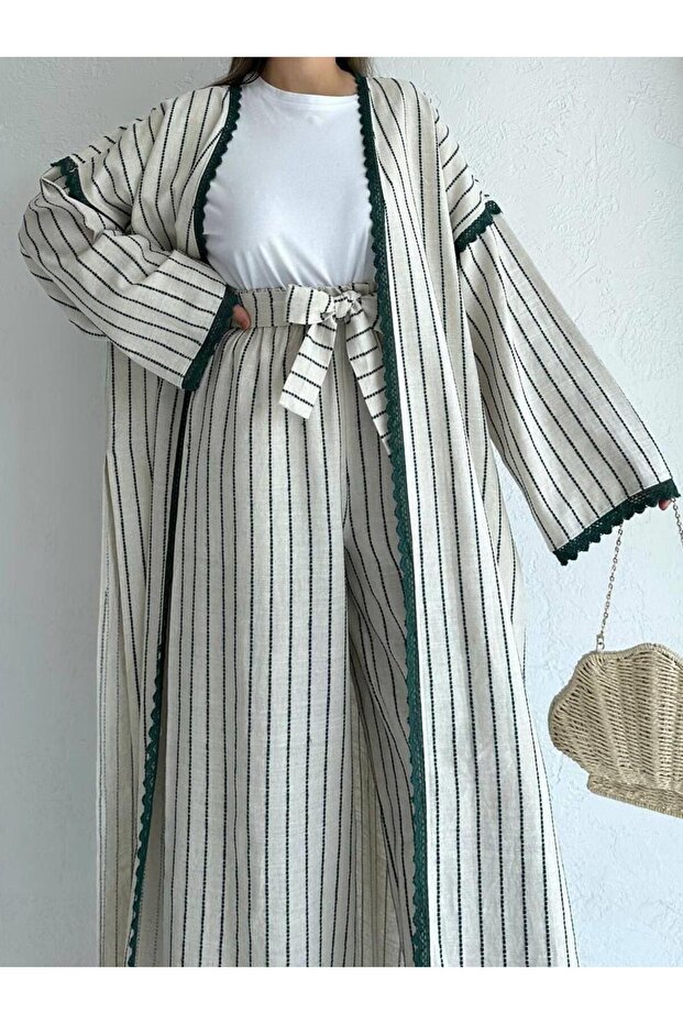 Zeleni set od platna - 3