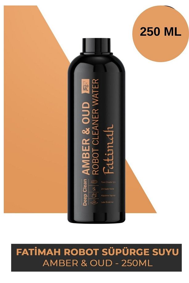 Amber&oud Kokulu Akıllı Robot Süpürge Suyu, Mop Suyu Yüzey Temizleyici Robot Deterjanı 250ml - 1